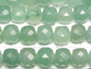 [Video] High Quality! Green Aventurine Cube Shape 7x7x7mm 1strand beads (approx. 15 inches/36 cm)