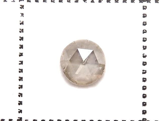 [Video][One of a kind] Light Brown Diamond Loose Stone Rose Cut 1pc NO.62