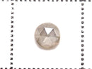 [Video][One of a kind] Light Brown Diamond Loose Stone Rose Cut 1pc NO.62
