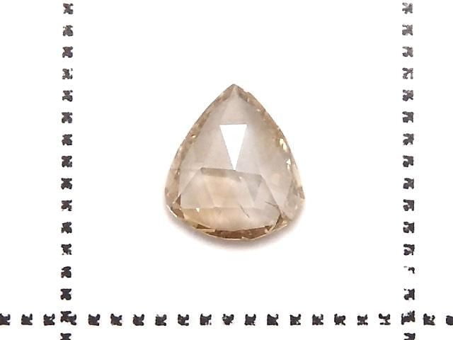 [Video][One of a kind] Light Brown Diamond Loose Stone Rose Cut 1pc NO.64