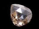 [Video][One of a kind] Light Brown Diamond Loose Stone Rose Cut 1pc NO.65
