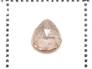 [Video][One of a kind] Light Brown Diamond Loose Stone Rose Cut 1pc NO.65