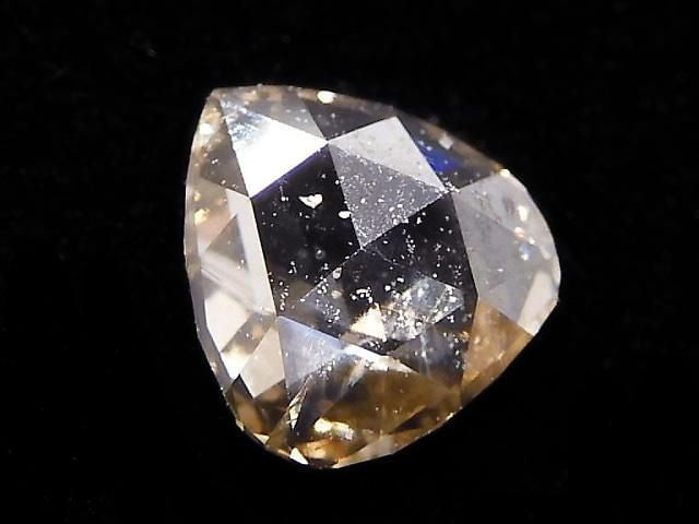 [Video][One of a kind] Light Brown Diamond Loose Stone Rose Cut 1pc NO.67