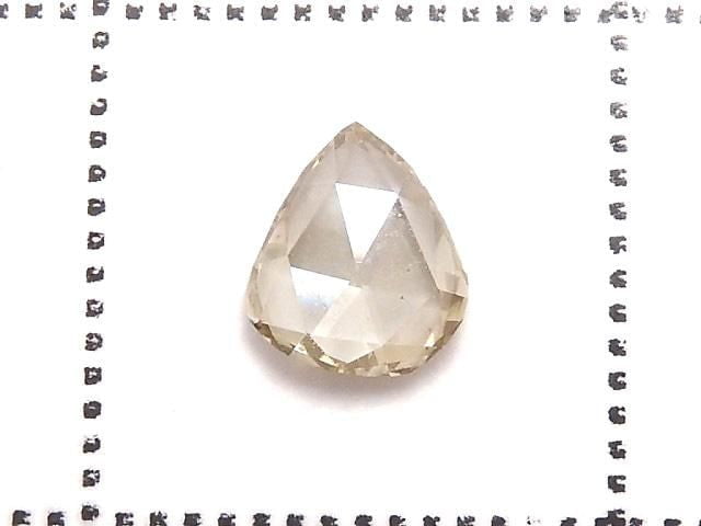 [Video][One of a kind] Light Brown Diamond Loose Stone Rose Cut 1pc NO.68