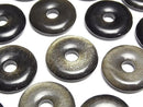[Video] Golden Obsidian Coin (Donut) 25x25mm 3pcs