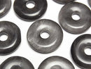 [Video] Silver Obsidian Coin (Donut) 25x25mm 3pcs