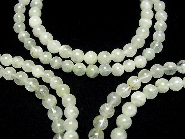[Video] Green Beryl AA Round 5-6mm Bracelet