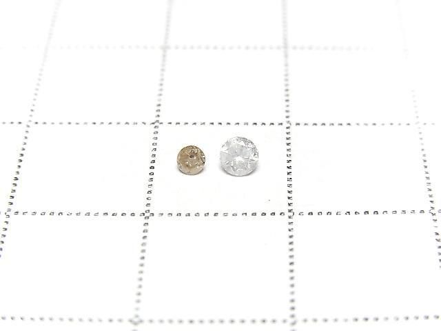 [Video] Natural Diamond Loose Stone Round Brilliant Cut 2.5x2.5mm 5pcs