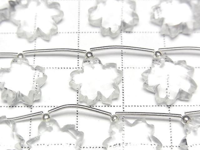 [Video] High Quality Crystal AAA Flower Shape 1strand beads (6pcs)