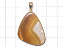 [Video][One of a kind] Iris Agate Pendant 18KGP NO.40