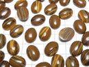 [Video] Iron Tiger's Eye Oval Cabochon 16x12mm 3pcs