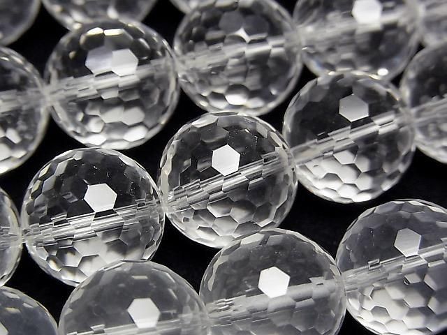 [Video] High Quality! Crystal AAA 128 Faceted Round 14mm 1/4 or 1strand beads (approx. 15 inches/36 cm)