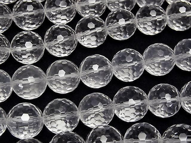 [Video] High Quality! Crystal AAA 128 Faceted Round 14mm 1/4 or 1strand beads (approx. 15 inches/36 cm)