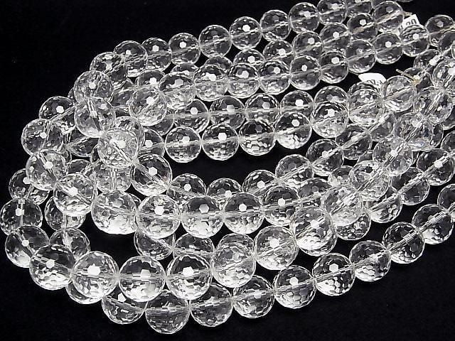 [Video] High Quality! Crystal AAA 128 Faceted Round 14mm 1/4 or 1strand beads (approx. 15 inches/36 cm)