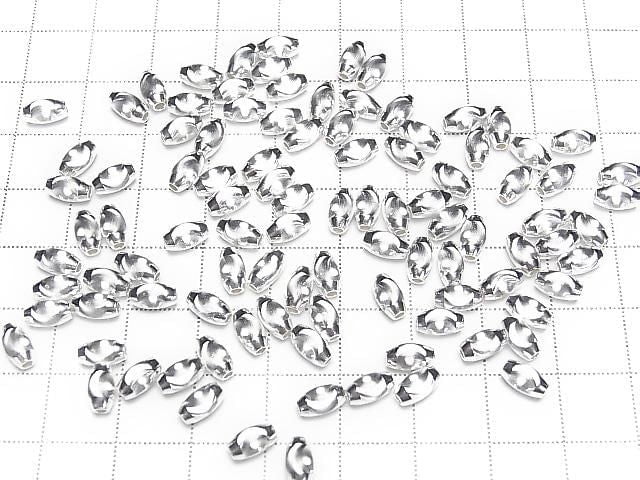 Silver925 Line Carved Rice (Cat's Eye beads) [6x3mm][7x4mm][8x5mm] No coating 2pcs