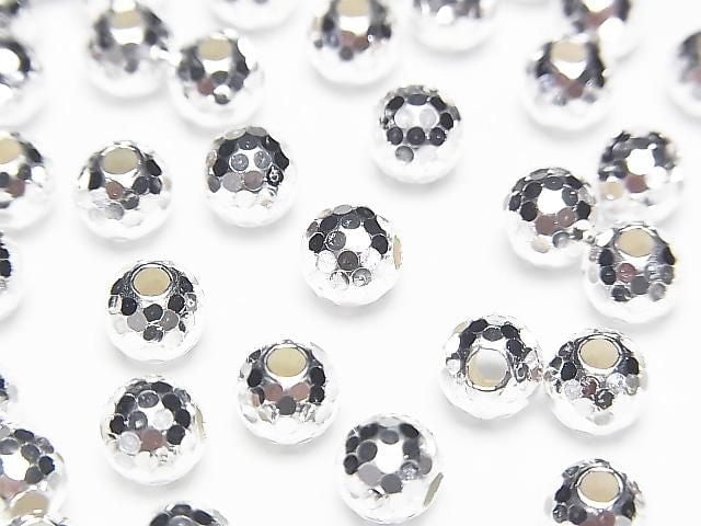 Silver 925 Round Cut [6mm][8mm] No Coating 2pcs