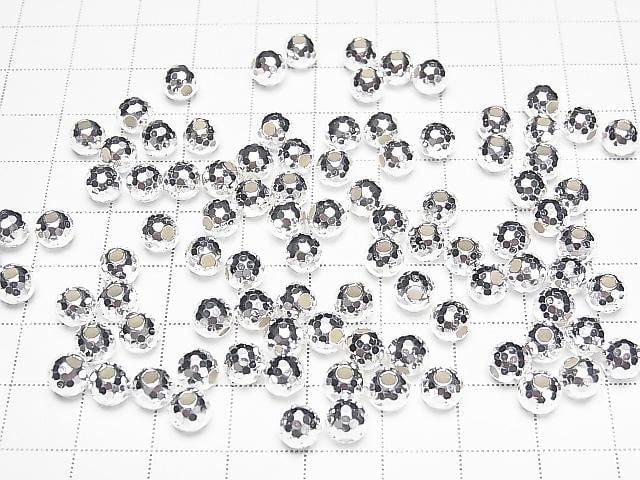 Silver 925 Round Cut [6mm][8mm] No Coating 2pcs