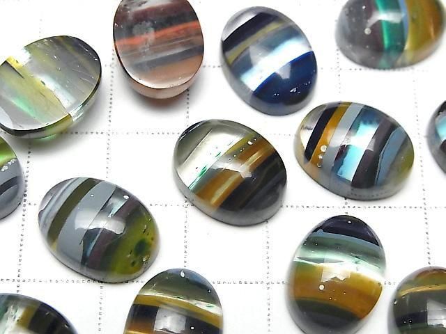 [Video] Surfite Oval Cabochon 16x12mm 2pcs