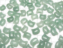 [Video] Green Aventurine Cat Motif 10x12mm [Vertical Hole] 3pcs