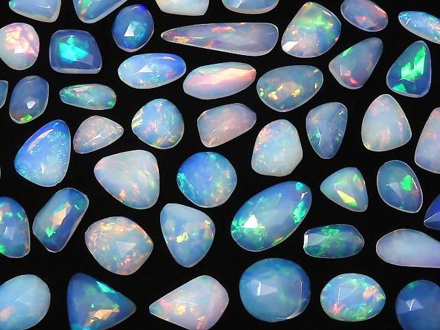 [Video][One of a kind] High Quality Ethiopian Opal AAA Loose Stone Rose Cut 50pcs Set NO.101