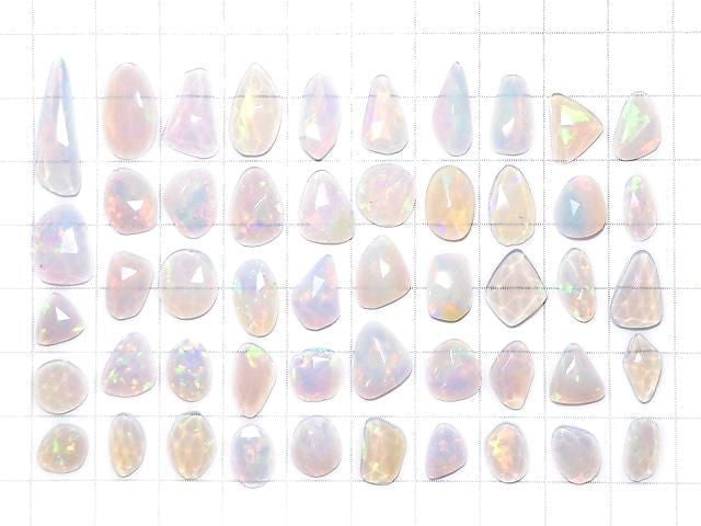 [Video][One of a kind] High Quality Ethiopian Opal AAA Loose Stone Rose Cut 50pcs Set NO.101