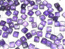 [Video] Amethyst AAA- Square Cabochon 6x6mm 5pcs