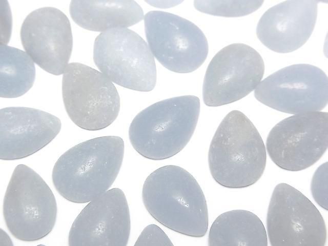 [Video] Angelite AA Pear Shape Cabochon 11.5x8mm 5pcs
