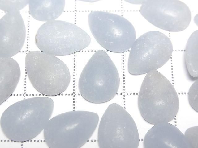 [Video] Angelite AA Pear Shape Cabochon 11.5x8mm 5pcs