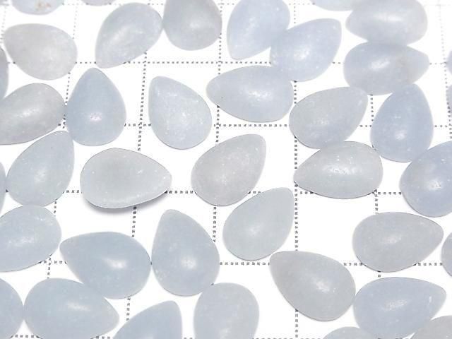 [Video] Angelite AA Pear Shape Cabochon 11.5x8mm 5pcs