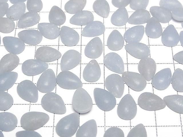 [Video] Angelite AA Pear Shape Cabochon 11.5x8mm 5pcs