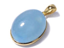 [Video][One of a kind] Aquamarine AA++ Pendant 18KGP NO.13
