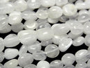 [Video] White Feldspar Small Size Nugget 1strand beads (approx. 14 inches/35 cm)