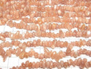 [Video] Orange Moonstone AA++ Chips (Small Nugget) 1strand beads (approx. 33 inches/84 cm)