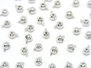 Silver 925 Micro Crimp Bead (Round 3mm, No Coating, 2pcs)