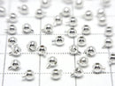 Silver 925 Micro Crimp Bead (Round 3mm, No Coating, 2pcs)
