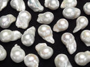 [Video] Fresh Water Pearl AA Loose Stone Fin Baroque 17-23mm White 2pcs
