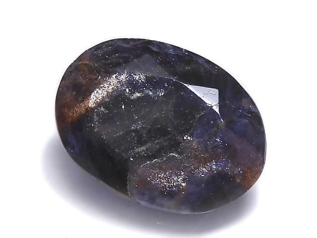 [Video][One of a kind] High Quality Iolite Sunstone AAA Loose stone Faceted 1pc NO.325