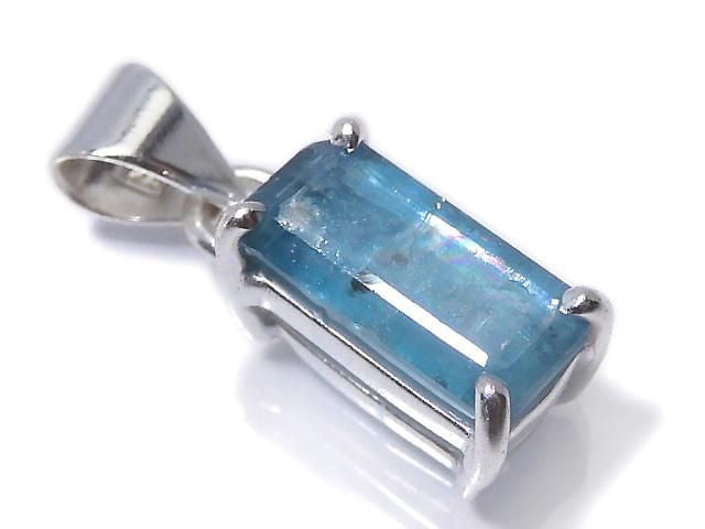 [Video][One of a kind] Indigo Blue Kyanite AAA- Pendant Silver925 NO.61