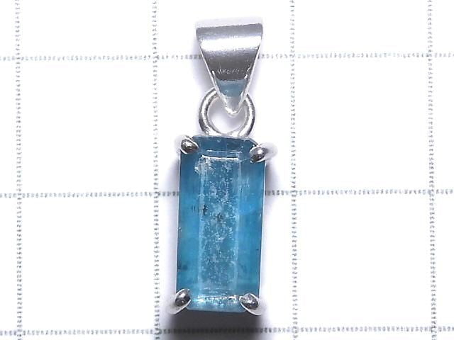 [Video][One of a kind] Indigo Blue Kyanite AAA- Pendant Silver925 NO.61