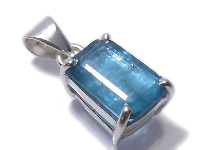 [Video][One of a kind] Indigo Blue Kyanite AAA- Pendant Silver925 NO.62