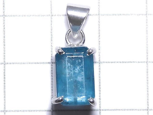 [Video][One of a kind] Indigo Blue Kyanite AAA- Pendant Silver925 NO.62
