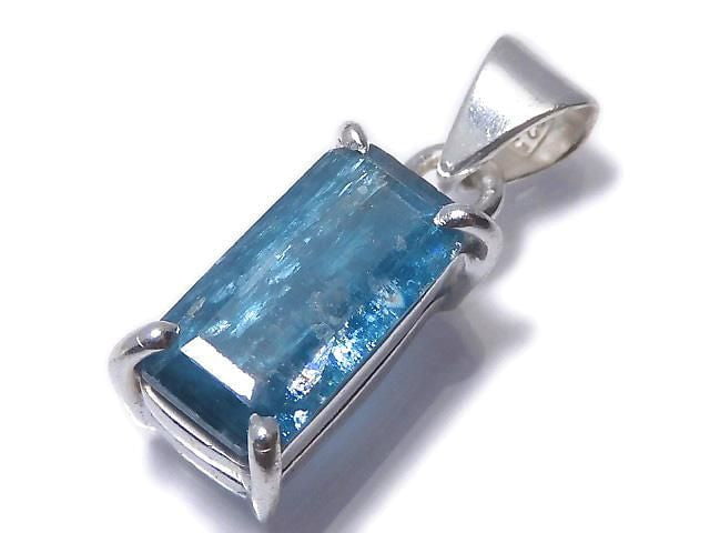 [Video][One of a kind] Indigo Blue Kyanite AAA- Pendant Silver925 NO.63