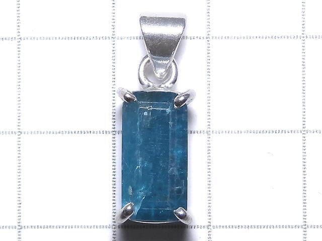 [Video][One of a kind] Indigo Blue Kyanite AAA- Pendant Silver925 NO.63