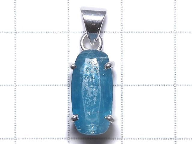 [Video][One of a kind] Indigo Blue Kyanite AAA- Pendant Silver925 NO.64