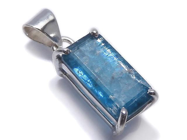 [Video][One of a kind] Indigo Blue Kyanite AAA- Pendant Silver925 NO.65