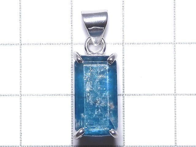 [Video][One of a kind] Indigo Blue Kyanite AAA- Pendant Silver925 NO.65