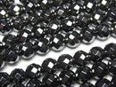 Magnetic! Hematite 64Faceted Round 6mm 1strand beads (aprx.15inch/37cm)