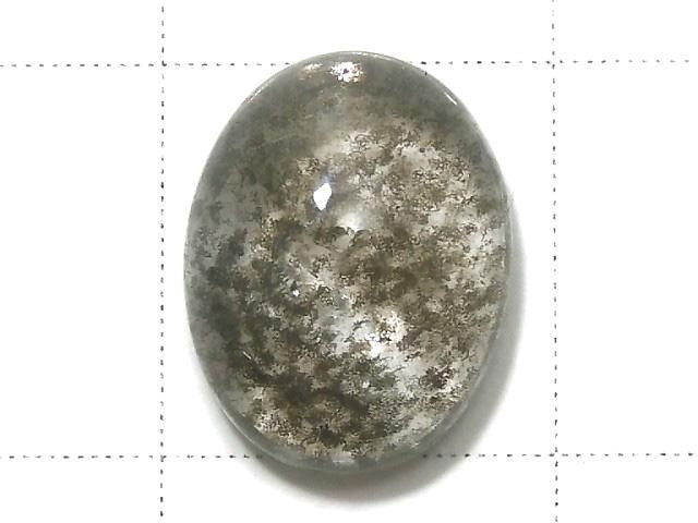 [Video][One of a kind] High Quality Moss Aquamarine AAA- Cabochon 1pc NO.118