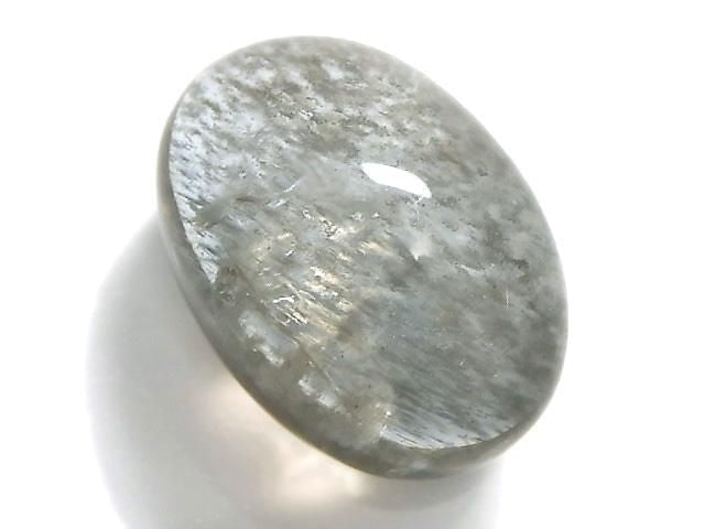 [Video][One of a kind] High Quality Moss Aquamarine AAA- Cabochon 1pc NO.120