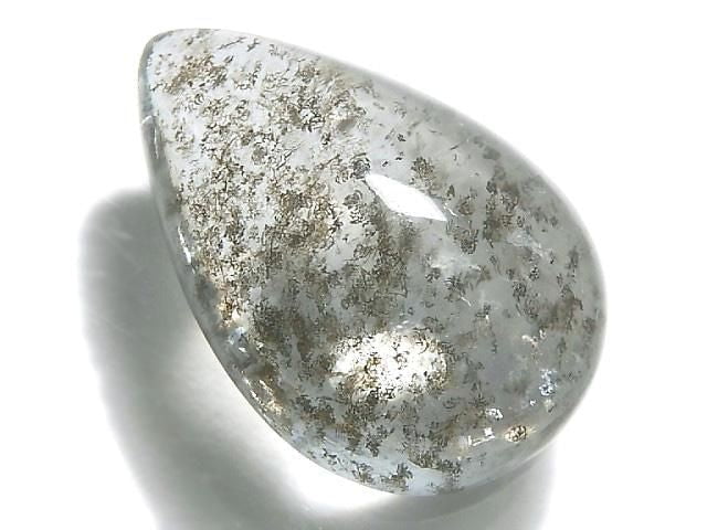 [Video][One of a kind] High Quality Moss Aquamarine AAA- Cabochon 1pc NO.130